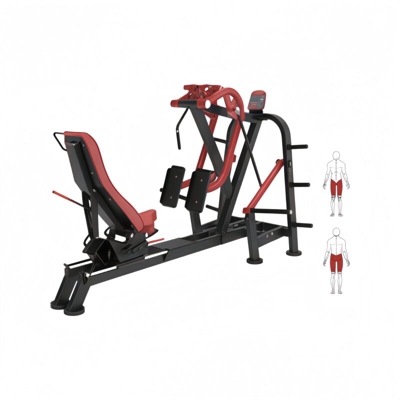 Super Horlzontal Leg Press Dual System